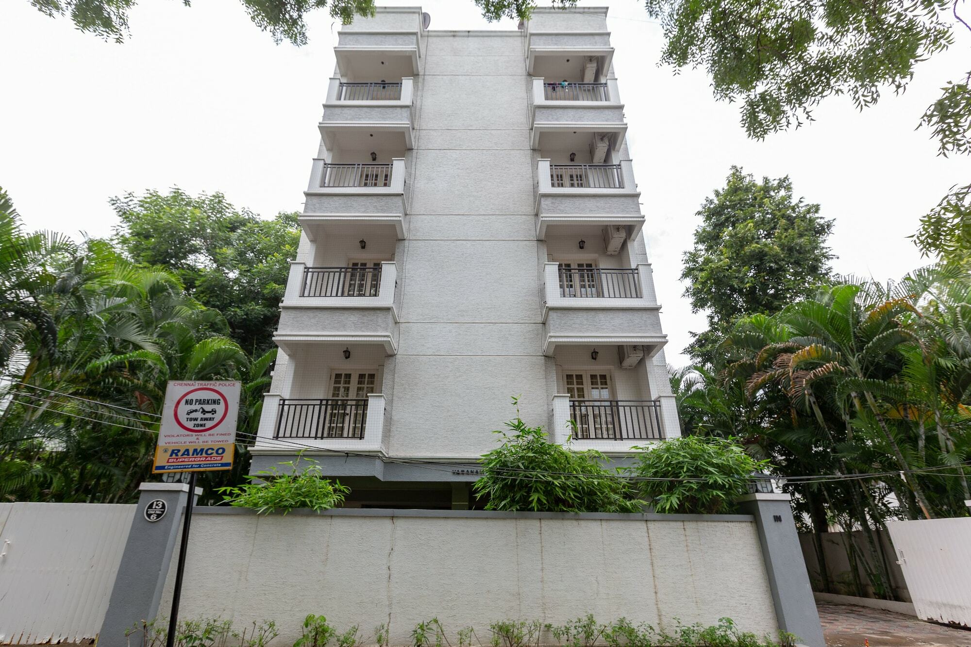 Oyo 23202 Cute Orange Service Apartments Chennai Dış mekan fotoğraf
